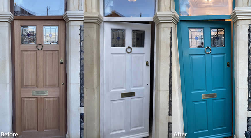 front door Painting service