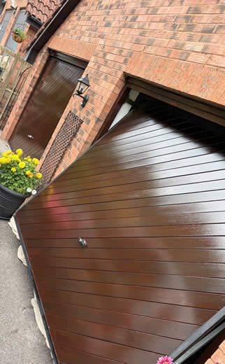 garage door painted