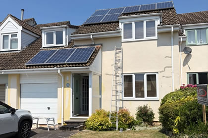 exterior house painted