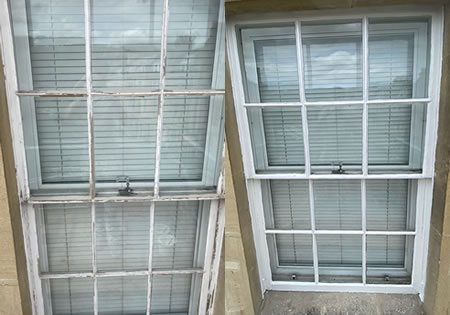 sash window  painted